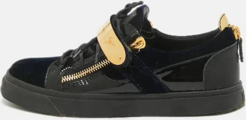 Giuseppe Zanotti Pre-owned Leather sneakers Black Dames