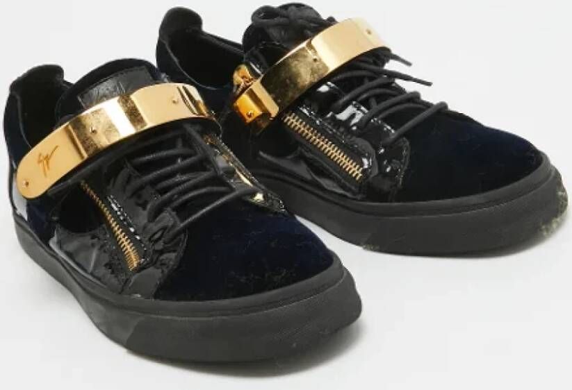 Giuseppe Zanotti Pre-owned Leather sneakers Black Dames