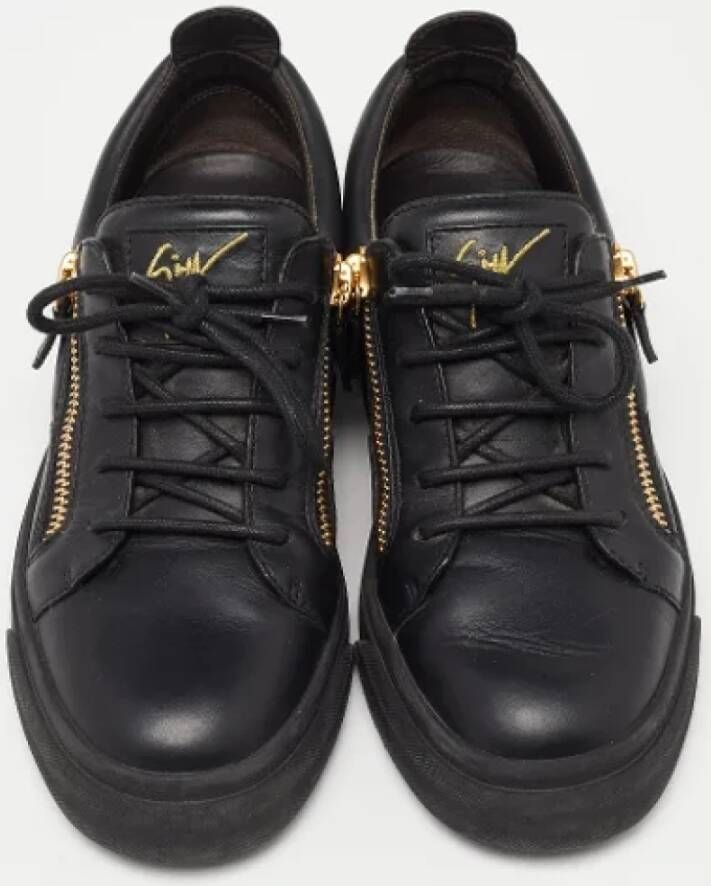 Giuseppe Zanotti Pre-owned Leather sneakers Black Dames