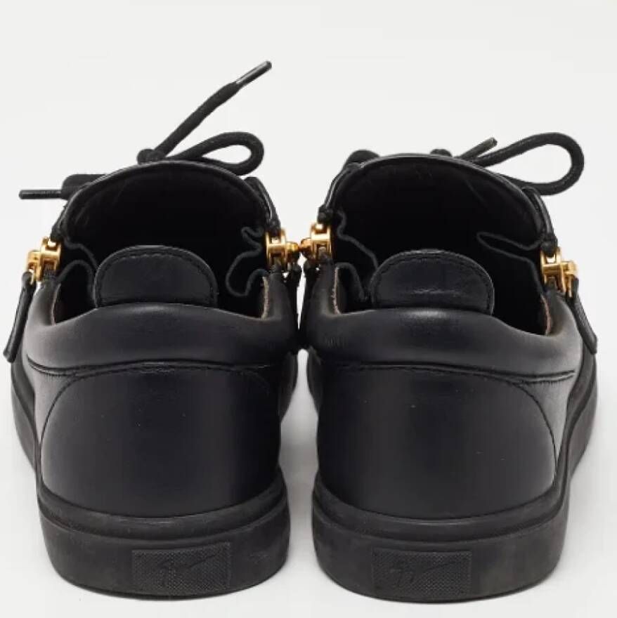 Giuseppe Zanotti Pre-owned Leather sneakers Black Dames