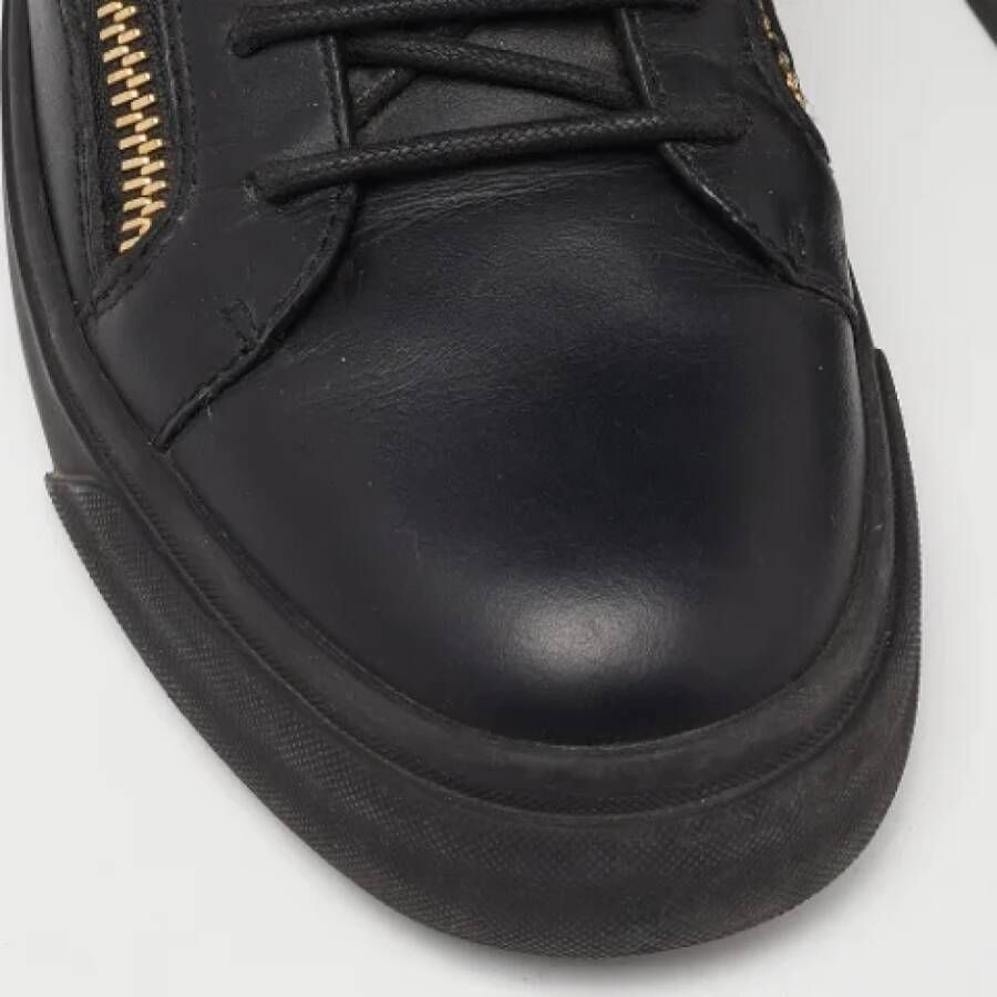 Giuseppe Zanotti Pre-owned Leather sneakers Black Dames