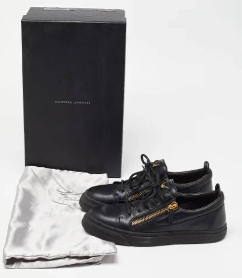 Giuseppe Zanotti Pre-owned Leather sneakers Black Dames