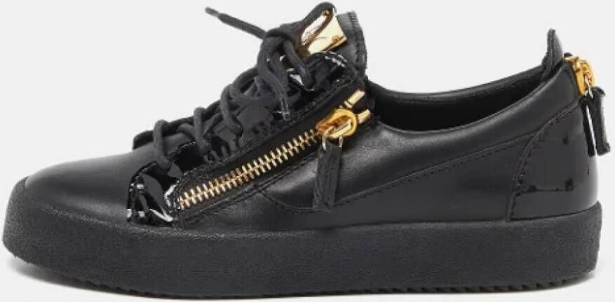 Giuseppe Zanotti Pre-owned Leather sneakers Black Dames