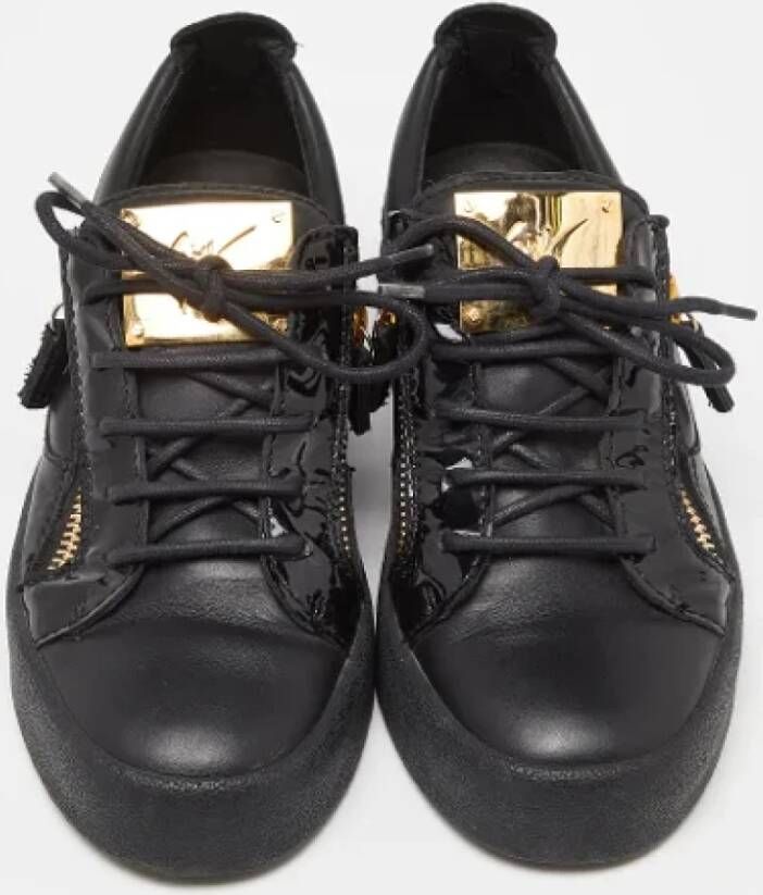 Giuseppe Zanotti Pre-owned Leather sneakers Black Dames