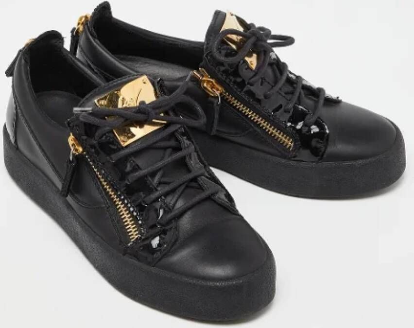 Giuseppe Zanotti Pre-owned Leather sneakers Black Dames