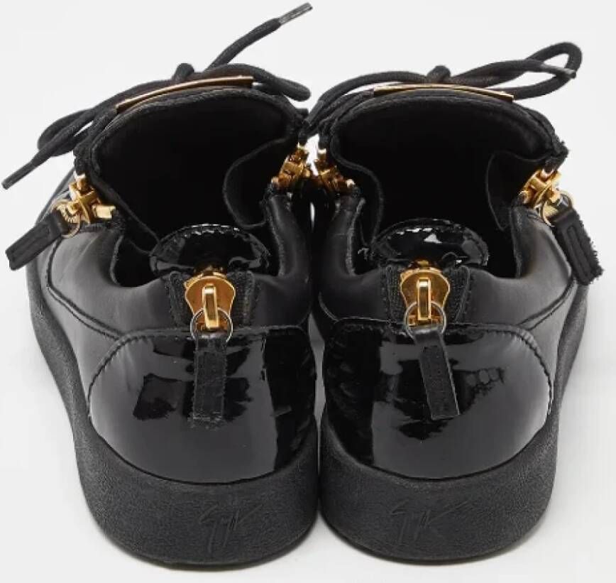 Giuseppe Zanotti Pre-owned Leather sneakers Black Dames