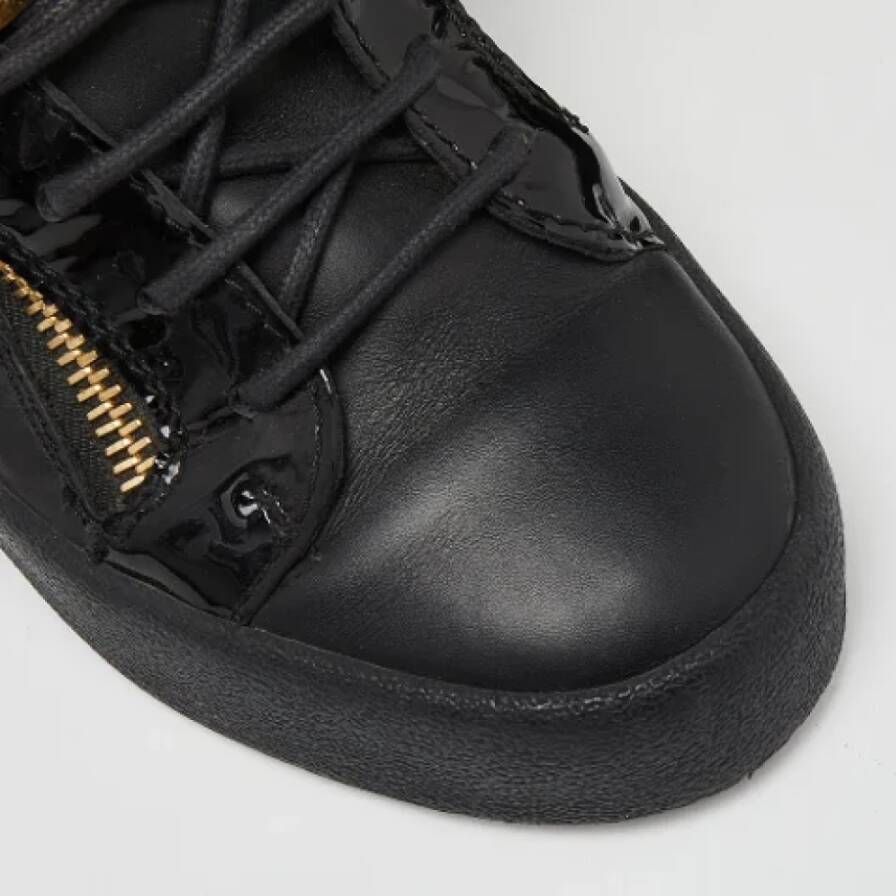 Giuseppe Zanotti Pre-owned Leather sneakers Black Dames