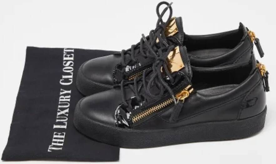 Giuseppe Zanotti Pre-owned Leather sneakers Black Dames