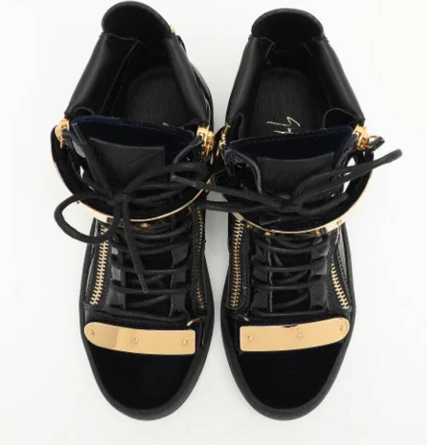 Giuseppe Zanotti Pre-owned Leather sneakers Black Dames