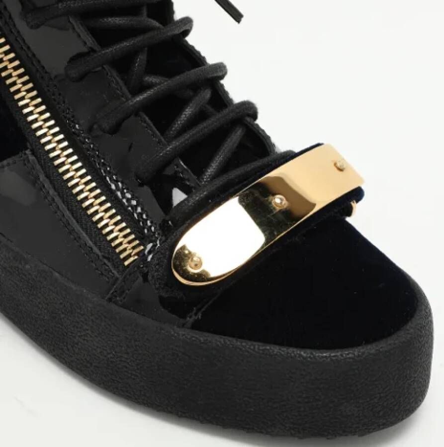 Giuseppe Zanotti Pre-owned Leather sneakers Black Dames