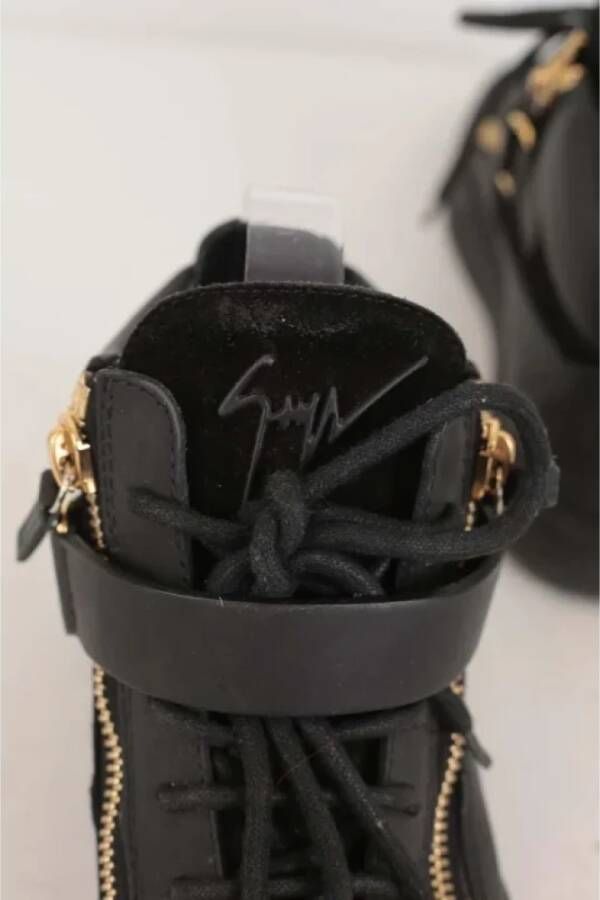 Giuseppe Zanotti Pre-owned Leather sneakers Black Dames