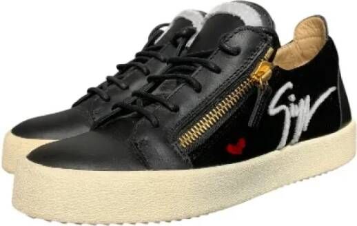 Giuseppe Zanotti Pre-owned Leather sneakers Black Dames