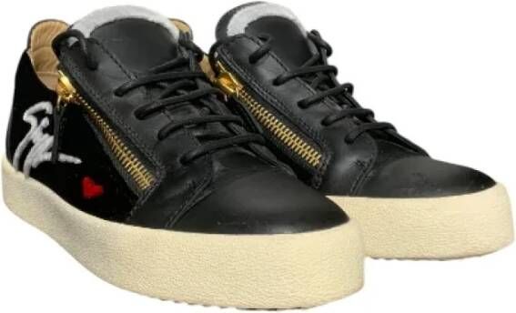 Giuseppe Zanotti Pre-owned Leather sneakers Black Dames