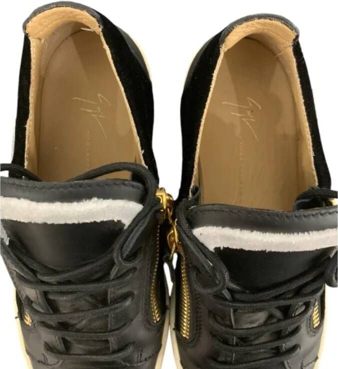 Giuseppe Zanotti Pre-owned Leather sneakers Black Dames