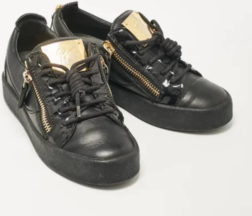 Giuseppe Zanotti Pre-owned Leather sneakers Black Dames