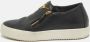 Giuseppe Zanotti Pre-owned Leather sneakers Black Heren - Thumbnail 2