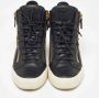 Giuseppe Zanotti Pre-owned Leather sneakers Black Heren - Thumbnail 3