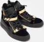 Giuseppe Zanotti Pre-owned Leather sneakers Blue Heren - Thumbnail 4