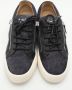 Giuseppe Zanotti Pre-owned Leather sneakers Blue Heren - Thumbnail 2