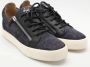 Giuseppe Zanotti Pre-owned Leather sneakers Blue Heren - Thumbnail 3