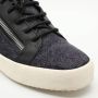 Giuseppe Zanotti Pre-owned Leather sneakers Blue Heren - Thumbnail 6