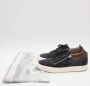 Giuseppe Zanotti Pre-owned Leather sneakers Blue Heren - Thumbnail 7