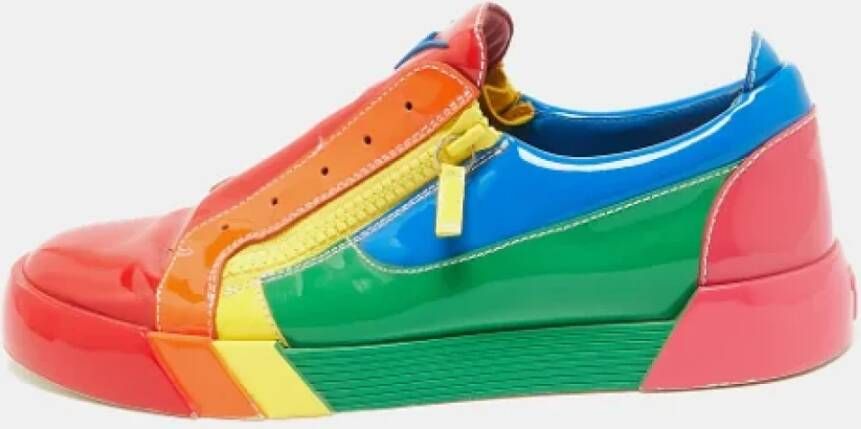 Giuseppe Zanotti Pre-owned Leather sneakers Multicolor Heren