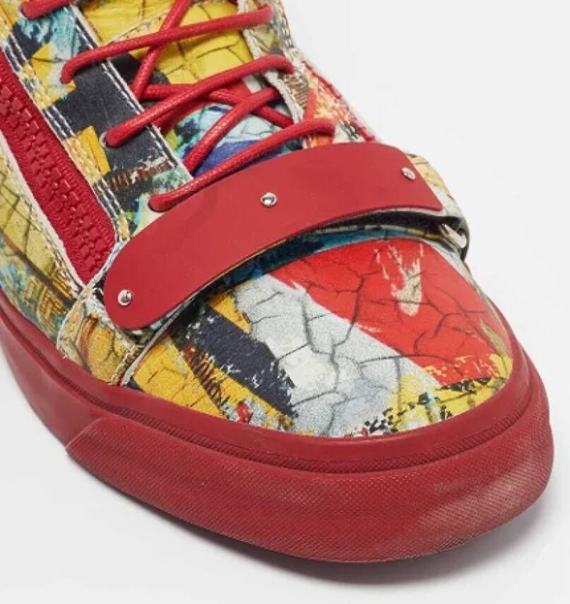 Giuseppe Zanotti Pre-owned Leather sneakers Multicolor Heren