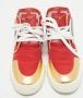 Giuseppe Zanotti Pre-owned Leather sneakers Red Heren - Thumbnail 3