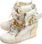 Giuseppe Zanotti Pre-owned Leather sneakers White Dames - Thumbnail 3