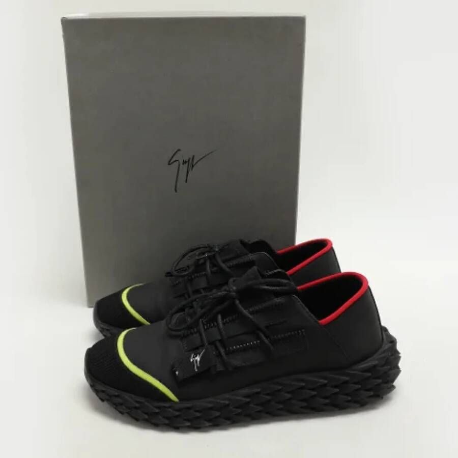 Giuseppe Zanotti Pre-owned Mesh sneakers Black Heren