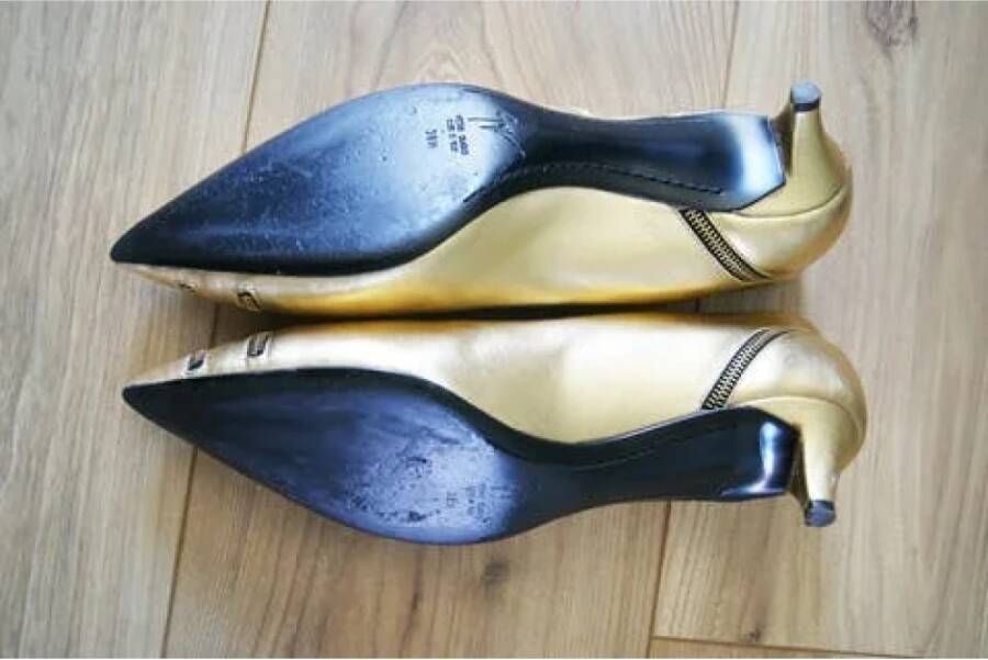 Giuseppe Zanotti Pre-owned Pre-ownedLeatherheels Yellow Dames