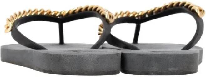 Giuseppe Zanotti Pre-owned Rubber sandals Black Dames