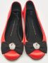 Giuseppe Zanotti Pre-owned Satin flats Red Dames - Thumbnail 3