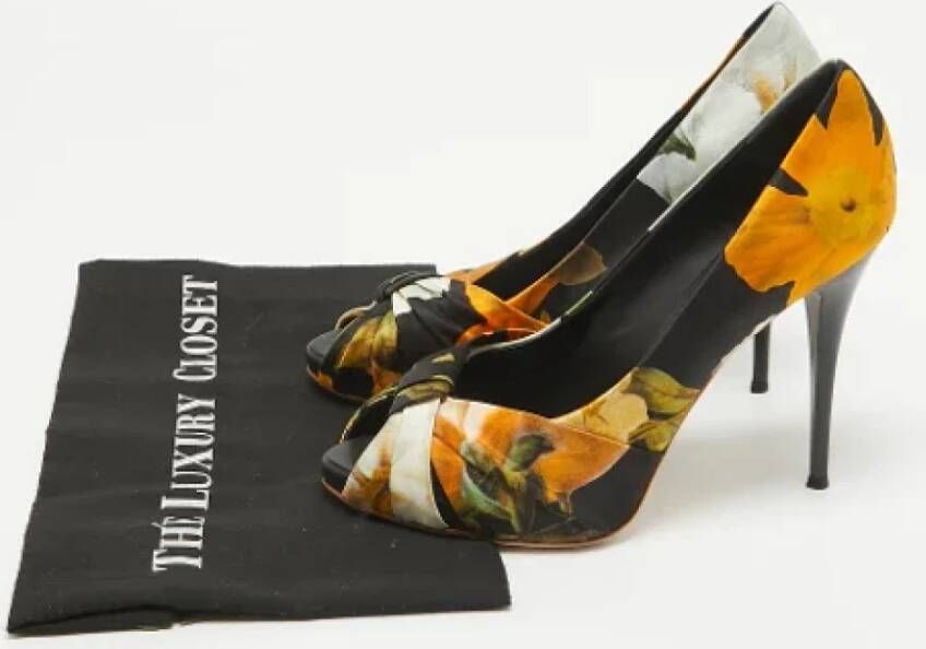 Giuseppe Zanotti Pre-owned Satin heels Multicolor Dames