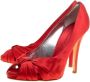 Giuseppe Zanotti Pre-owned Satin heels Red Dames - Thumbnail 3