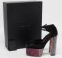 Giuseppe Zanotti Pre-owned Satin sandals Black Dames - Thumbnail 8