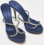 Giuseppe Zanotti Pre-owned Satin sandals Blue Dames - Thumbnail 4