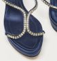 Giuseppe Zanotti Pre-owned Satin sandals Blue Dames - Thumbnail 7