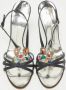 Giuseppe Zanotti Pre-owned Satin sandals Blue Dames - Thumbnail 3