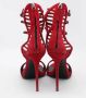 Giuseppe Zanotti Pre-owned Satin sandals Red Dames - Thumbnail 4