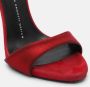 Giuseppe Zanotti Pre-owned Satin sandals Red Dames - Thumbnail 7