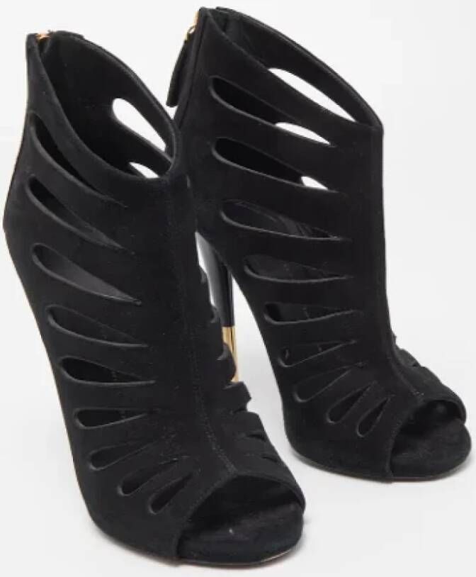 Giuseppe Zanotti Pre-owned Suede boots Black Dames