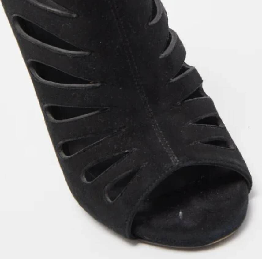 Giuseppe Zanotti Pre-owned Suede boots Black Dames