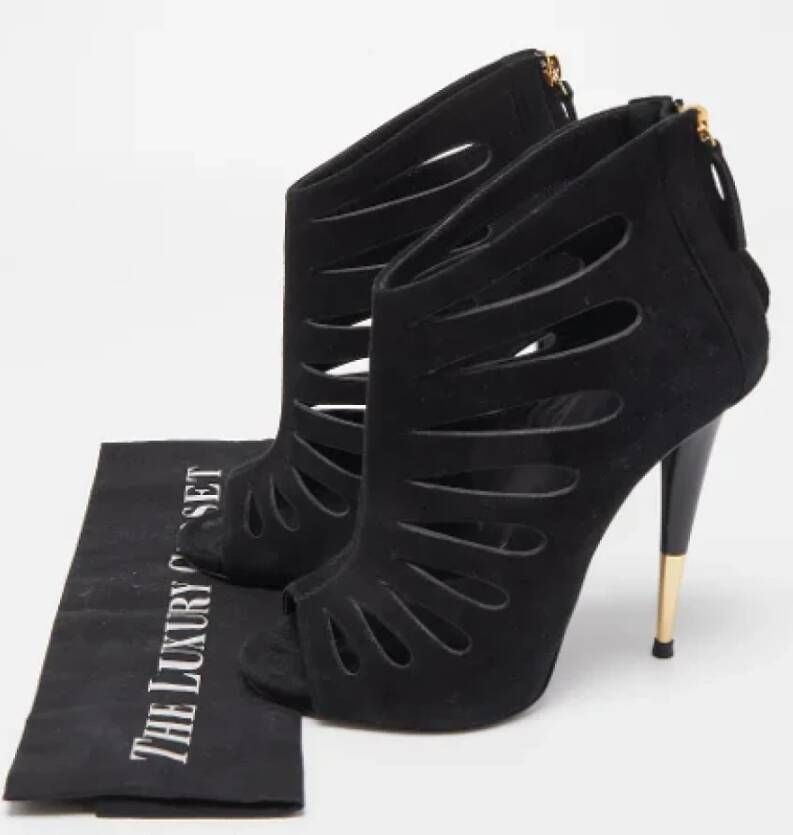 Giuseppe Zanotti Pre-owned Suede boots Black Dames