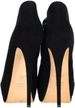 Giuseppe Zanotti Pre-owned Suede boots Black Dames