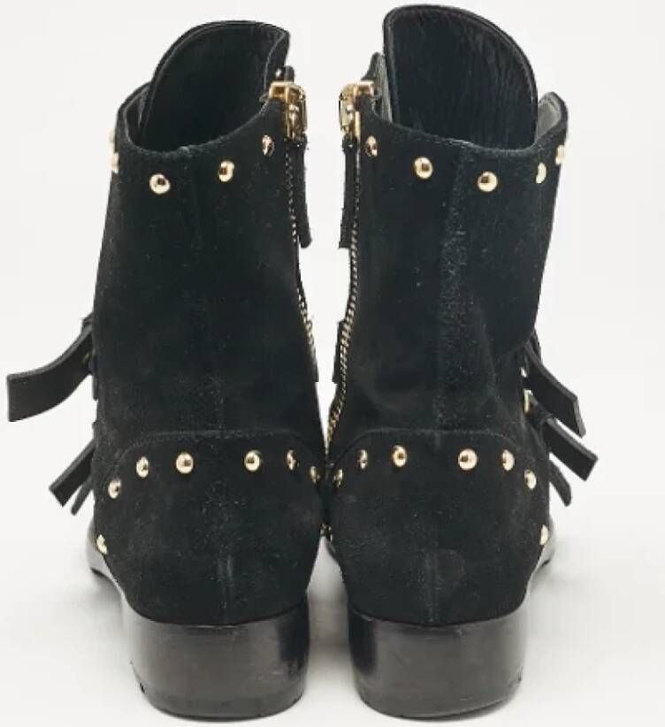 Giuseppe Zanotti Pre-owned Suede boots Black Dames