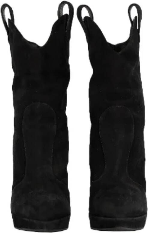 Giuseppe Zanotti Pre-owned Suede boots Black Dames