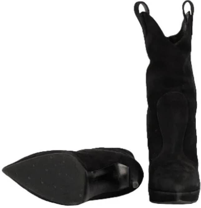 Giuseppe Zanotti Pre-owned Suede boots Black Dames