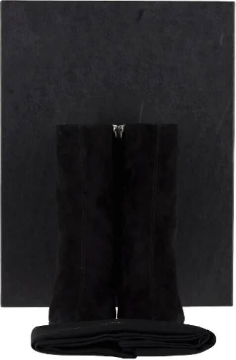 Giuseppe Zanotti Pre-owned Suede boots Black Dames